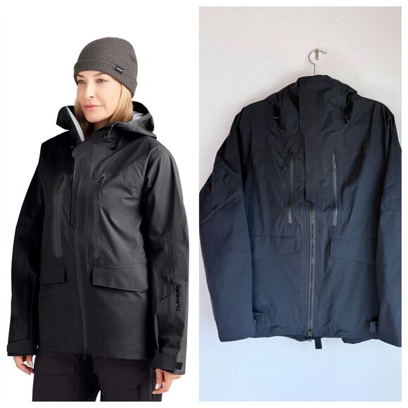 NEW Dakine Women's Sender Stretch 3L Ski & Snowboard Jacket w RECCO in Black S